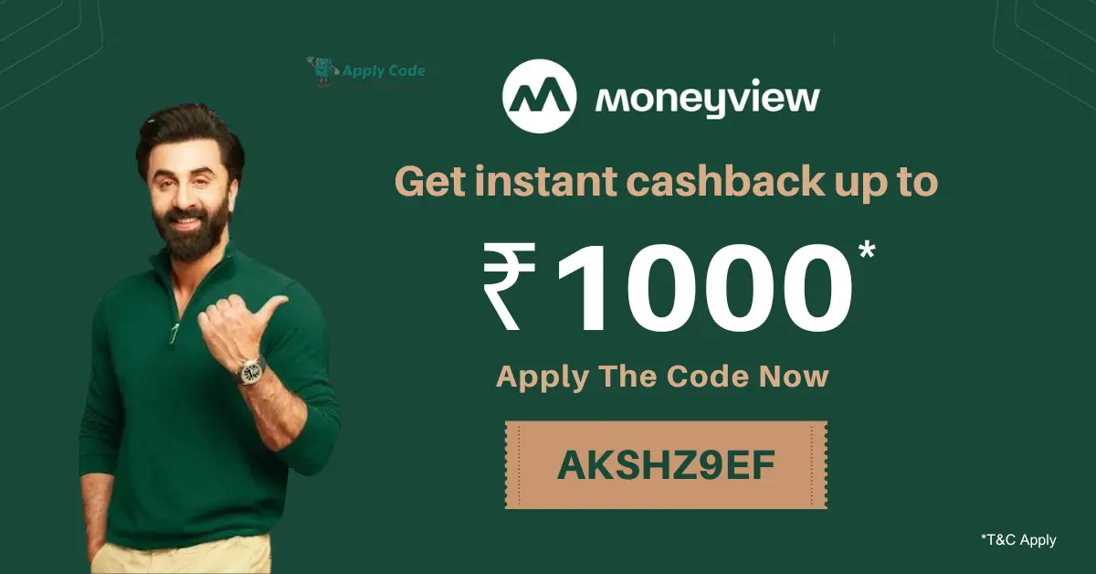 Apply MoneyView Coupon Code